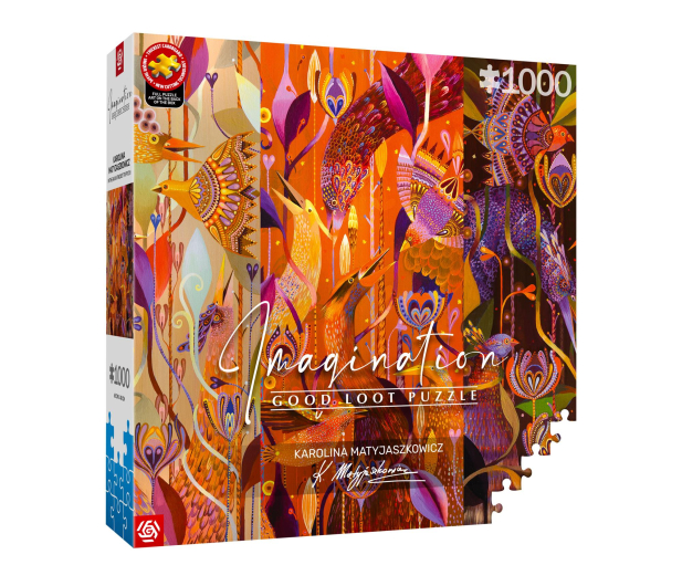 Good Loot Imagination Puzzle: W Ptasim Gąszczu Tryptyk - 1503930 - zdjęcie